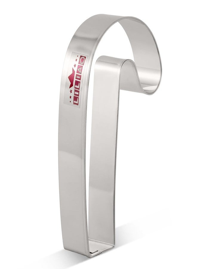 LILIAO Christmas Candy Cane Cookie Cutter, 2.4 x 4.2 inches, Stainless Steel - Image 1