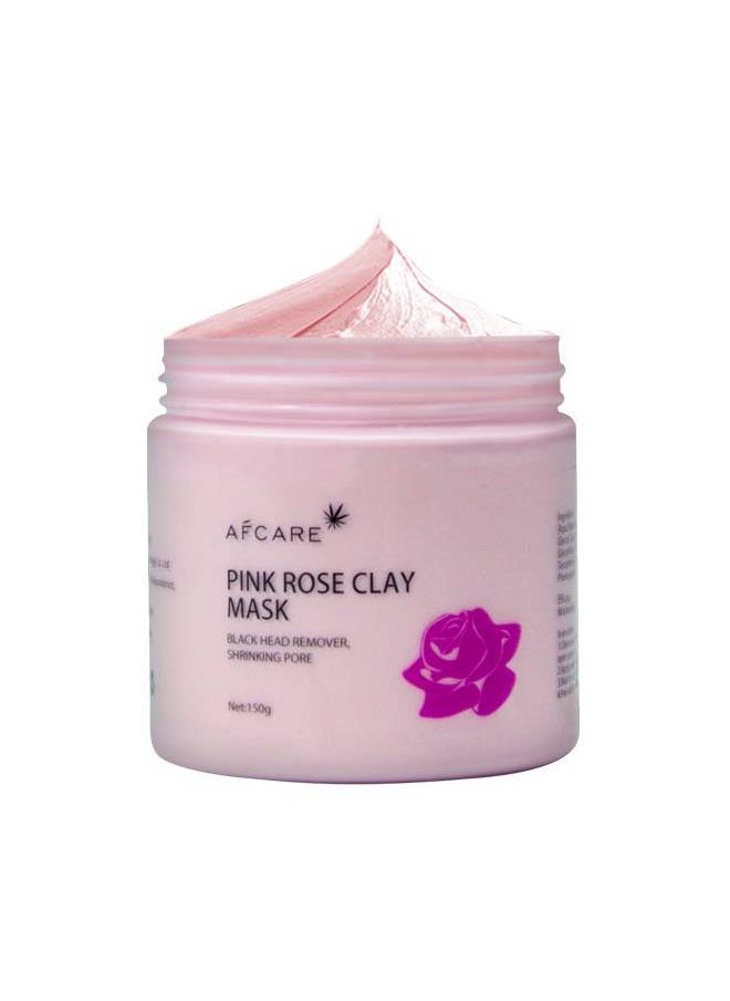 AFCARE pink rose clay mask 200g  - Image 1