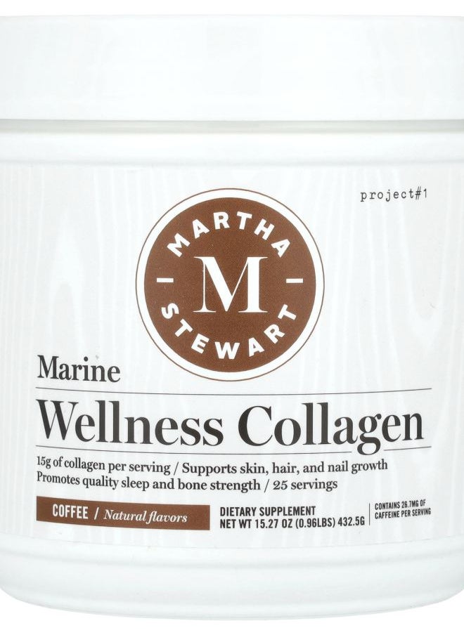 Martha stewart - Marine Wellness Collagen Coffee 15.27 oz (432.5 g) - Image 1