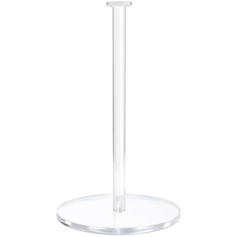 Bigfety Acrylic Paper Towel Holder, Paper Towel Stand for Countertop, Clear - Image 1