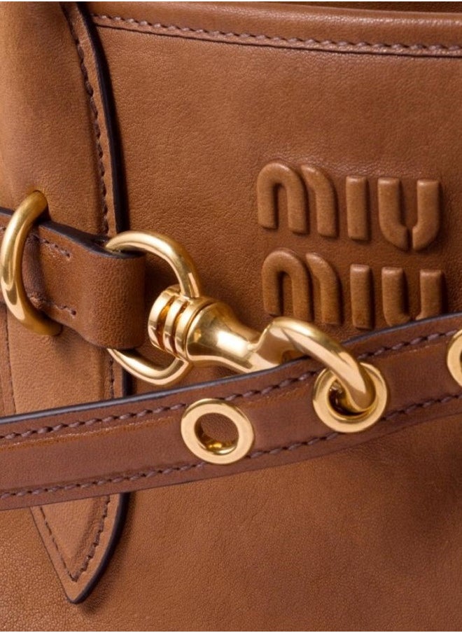 MIU - MIU Aventure Nappa Leather Bag - Image 1