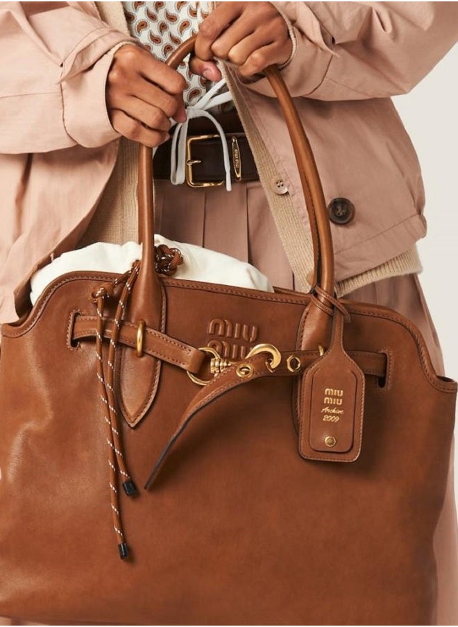 MIU - MIU Aventure Nappa Leather Bag - Image 1