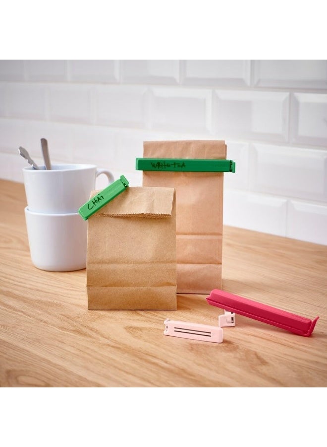Multi-Size and Color Snack Bag Clips – Set of 26, Keeps Food Fresh, Ideal for IKEA Bags and Dry Food Storage, Multicolor - Image 2