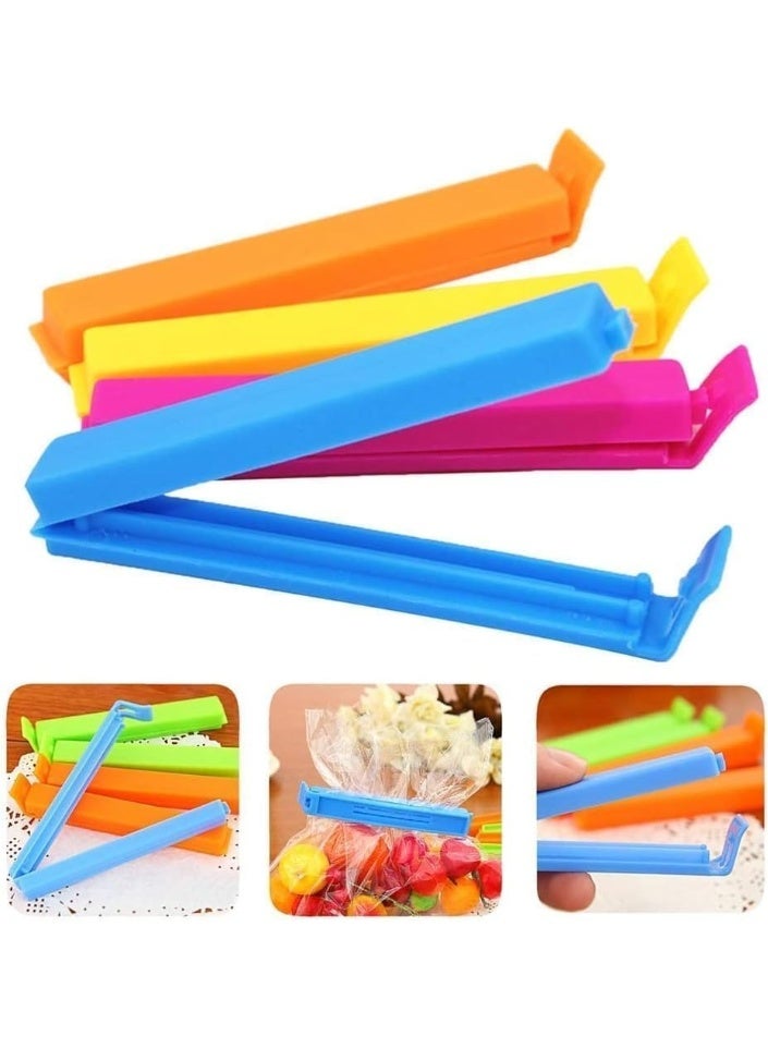 Multi-Size and Color Snack Bag Clips – Set of 26, Keeps Food Fresh, Ideal for IKEA Bags and Dry Food Storage, Multicolor - Image 5