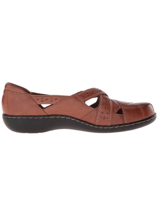clarks Women's Ashland Spin Q Loafer, 1, Tan, 37.5 EU - Image 4