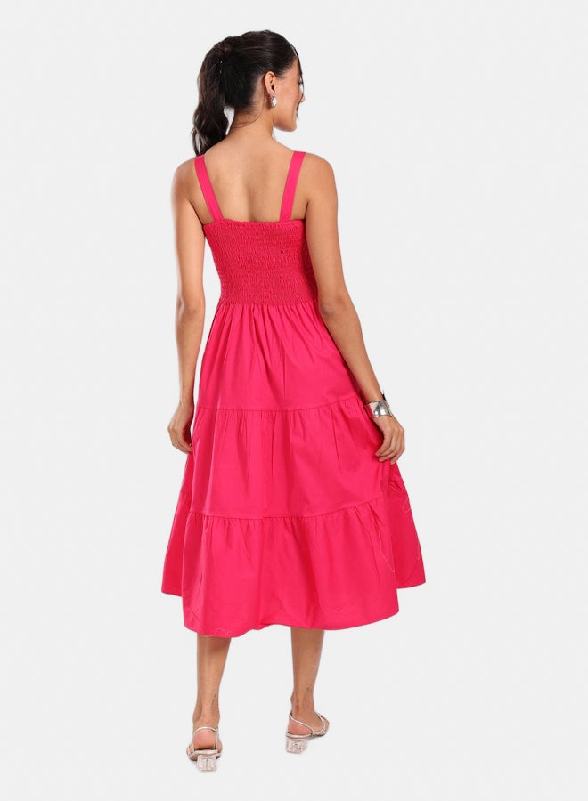 Carina Sleeveless Tiered Midi Dress  - Image 3