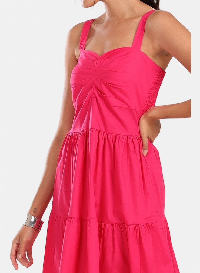 Carina Sleeveless Tiered Midi Dress  - Image 4
