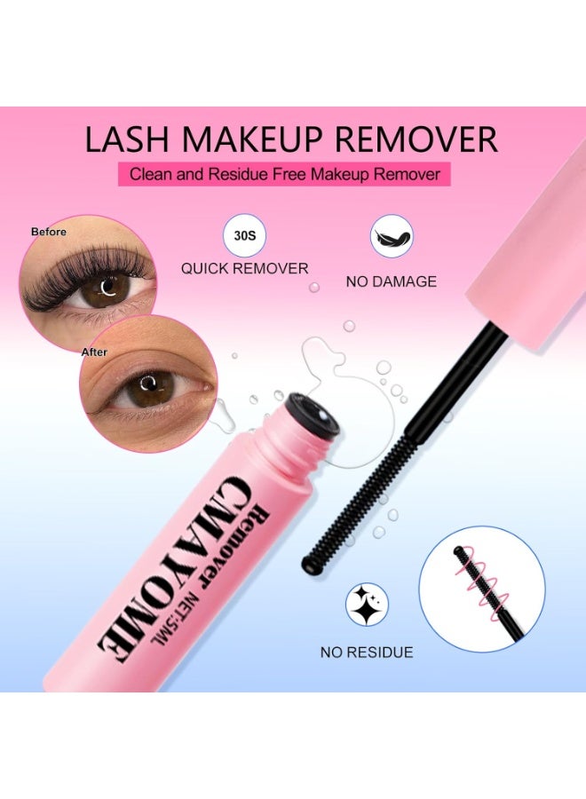 CMAYOME Lash Clusters Kit, 50D 60D 80D 100D Lash Extension Kit with Lash Bond and Seal, 800Pcs Individual Lash Clusters with Lash Tweezers, Lash Remover and Eyelash Brush - Image 5