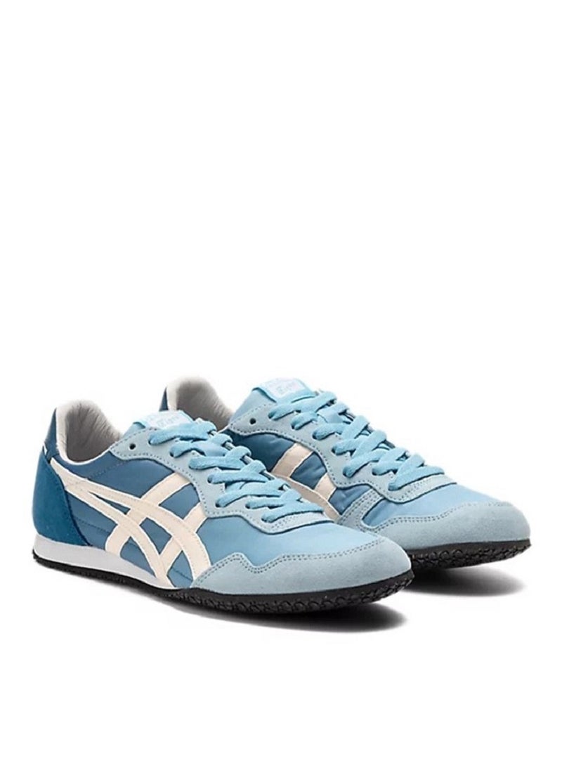 Onitsuka Tiger - Serrano Men And Women Causal Athlesiure/Colorblock Sneakers Shoes Blue/White - Image 1