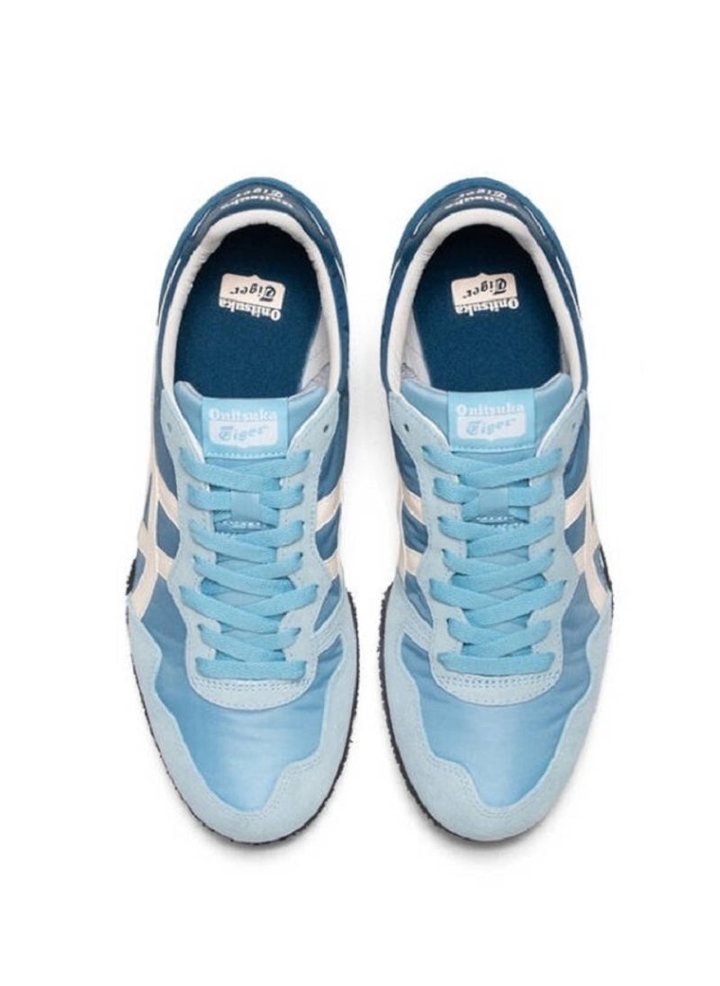 Onitsuka Tiger - Serrano Men And Women Causal Athlesiure/Colorblock Sneakers Shoes Blue/White - Image 1