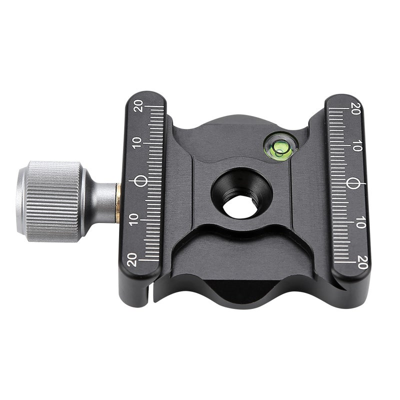 DE-50 Aluminum Alloy Quick Release Plate Clamp Camera Mount Adapter 3/8" - Image 1