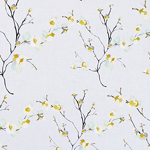 WENMER Beige Floral Peel and Stick Wallpaper - 17.71"x197" Modern Floral Removable Wallpaper for Bedroom, Cabinets, Kitchen Backsplash, Staircase, Shelf Backing - Image 1