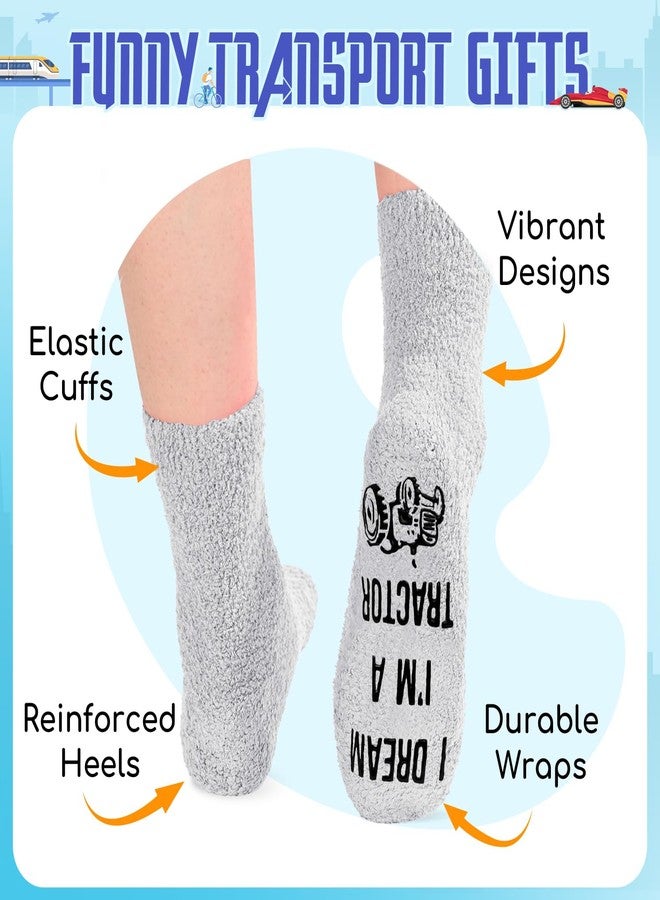 Happy Pop HAPPYPOP Funny Tractor Gifts - Tractor Socks for Men & Women, Birthday, Stocking Stuffers - Image 2