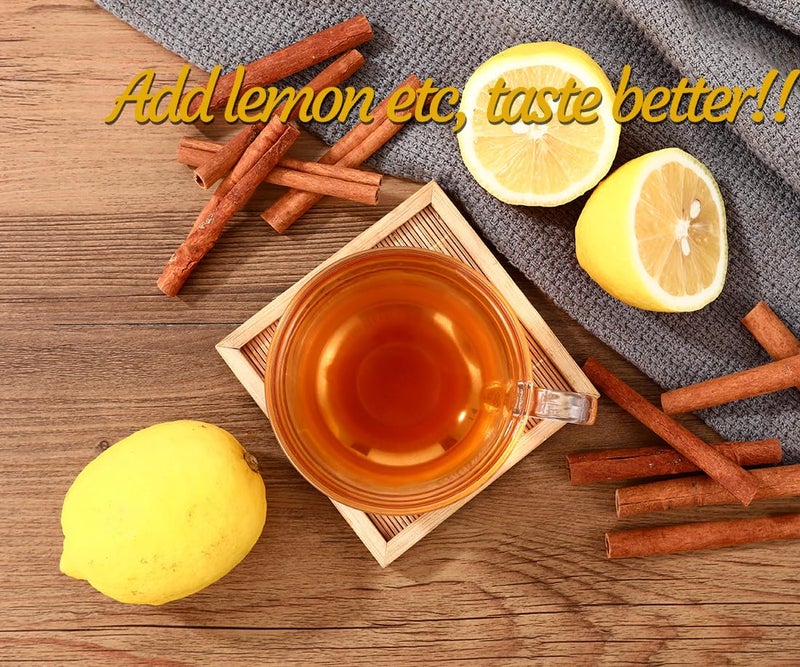 ULTHMOK Premium 100 Pure Ceylon Cinnamon Tea Bags, Made with 100% Ceylon Cinnamon Sticks, No Additives & Caffeine Free. - Image 4
