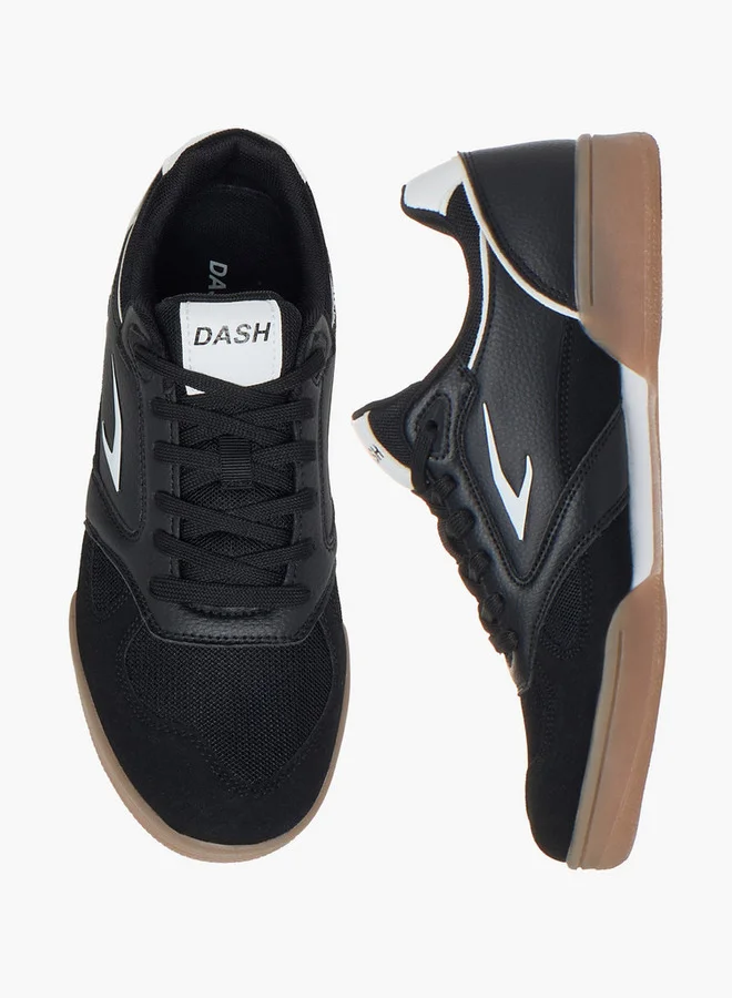 Dash Panelled Lace-Up Sports Shoes