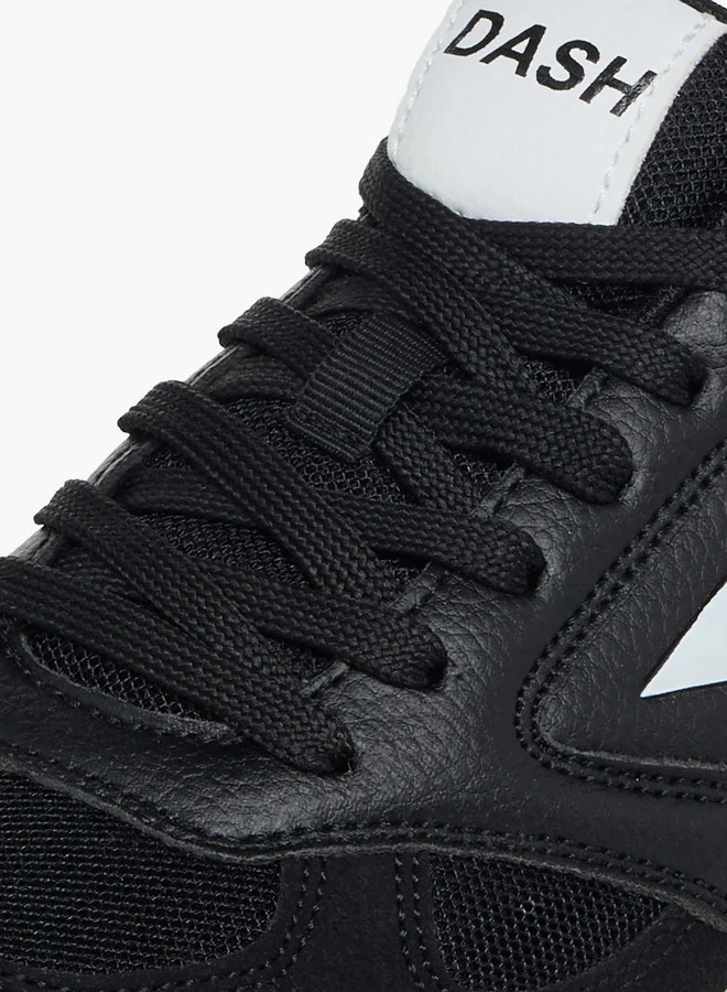 Dash  Panelled Lace-Up Sports Shoes  | Best Price UAE