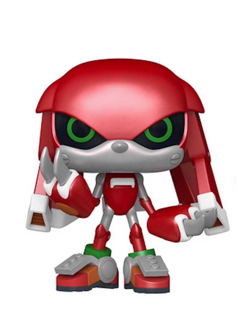 Funko Pop! Games: Sega - Sonic the Hedgehog - Metal Knuckles (New York Comic-Con 2024 Convention Exclusive) Shares Sticker NYCC 2024 (1015) - Image 1