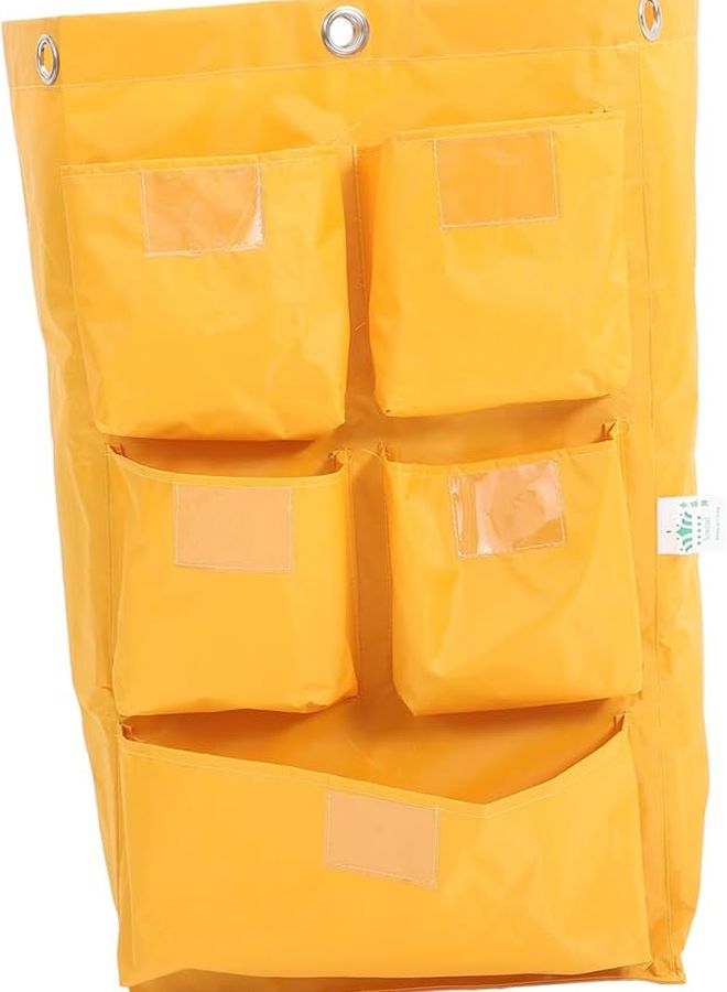 Heavy Duty Janitorial Cart Replacement Bag Large Capacity for Cleaning Services - Image 2