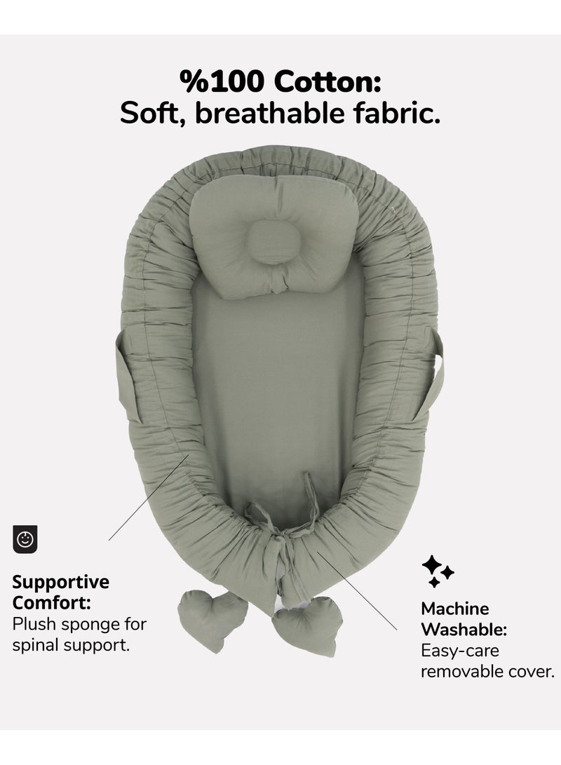 Bibena Nova Babynest - Deep Brown - Image 2