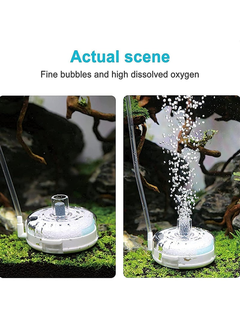 CMGTYYD. مرشح إسفنجي صغير للأحواض المائية، مرشح مياه لأحواض السمك، مرشح داخلي صغير لأحواض السمك، مرشح غاطس قابل للفصل مع حجر هوائي مناسب للأحواض سعة 2-6 جالون (لا يشمل مضخات الهواء والأنابيب) - Image 5