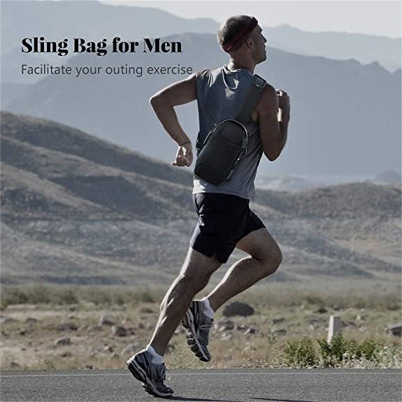Multifunctional Sports Motorcycle Bag With Usb Port Password Crossbody Bag Large Capacity Sports Motorcycle Bag Single Shoulder Crossbody For Men - Image 5