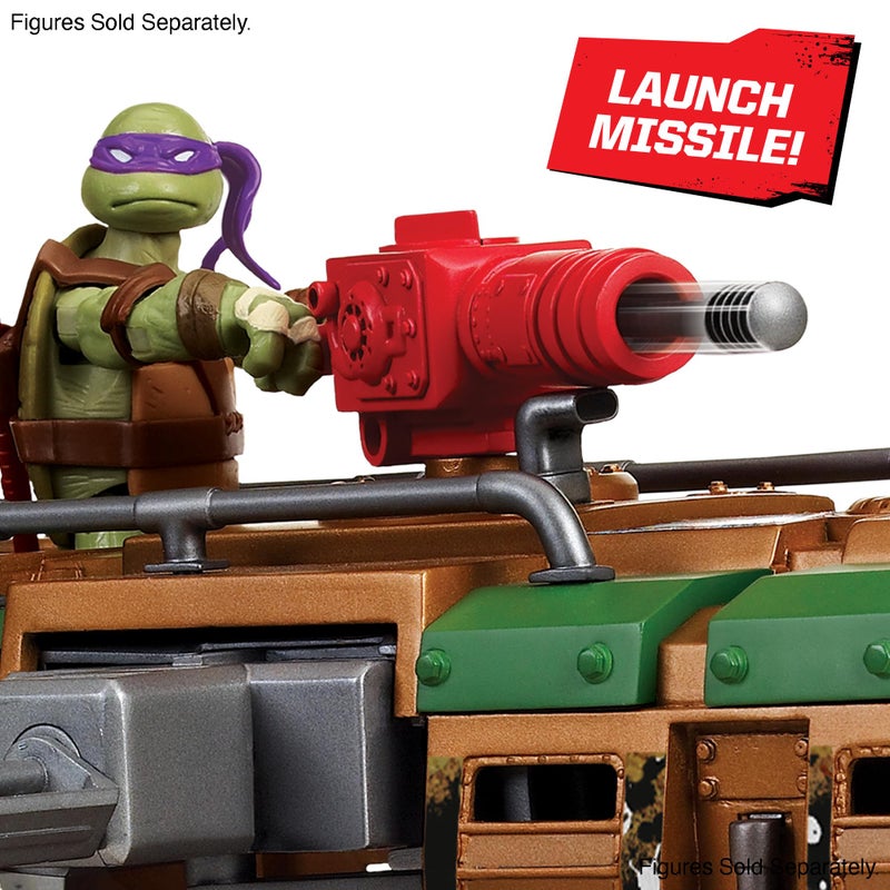 TMNT Teenage Mutant Ninja Turtles: Classic 2012 Shellraiser Vehicle by Playmates Toys - Image 3