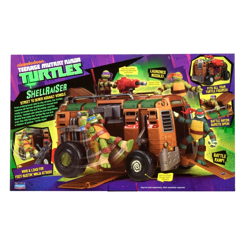 TMNT Teenage Mutant Ninja Turtles: Classic 2012 Shellraiser Vehicle by Playmates Toys - Image 5