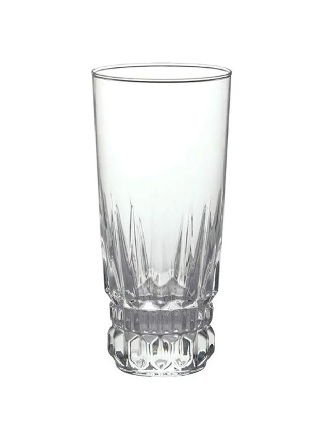 Luminarc 6-Piece Imperator Highly Durable and Trendy Design Tumbler Set Clear 310 ml V7273