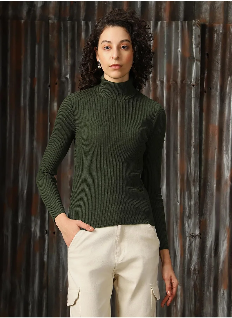 هاي ستار Women Dark green Sweaters
