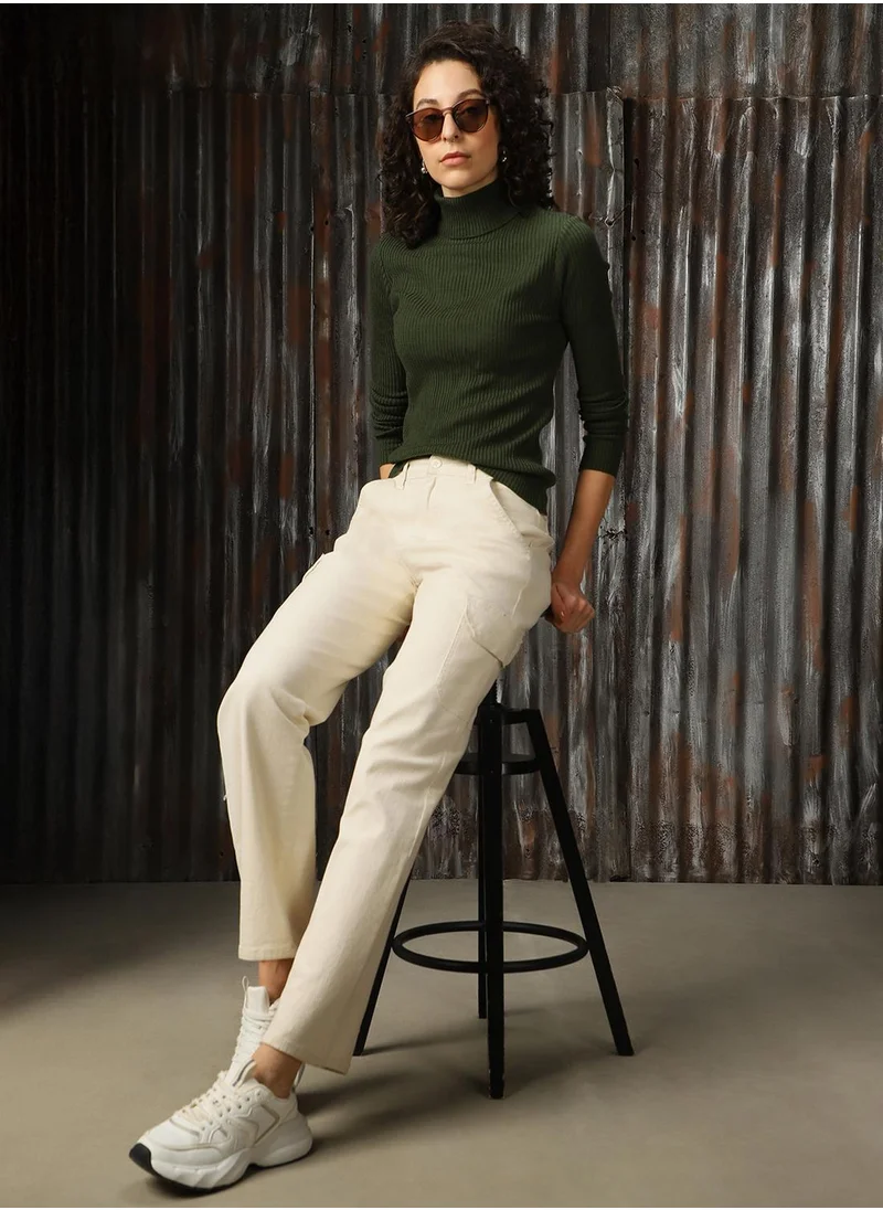 هاي ستار Women Dark green Sweaters