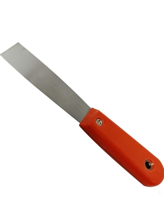 Multifunctional Stainless Steel Putty Knife Flexible Dry Wall Painting Plastering Scraper Tool (1In)