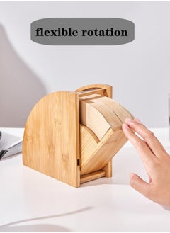 XiuWoo Fan - Shaped Pour Over Coffee Filter Paper Storage Box Beige 15.7*8.2*16.7 Cm  - Image 2