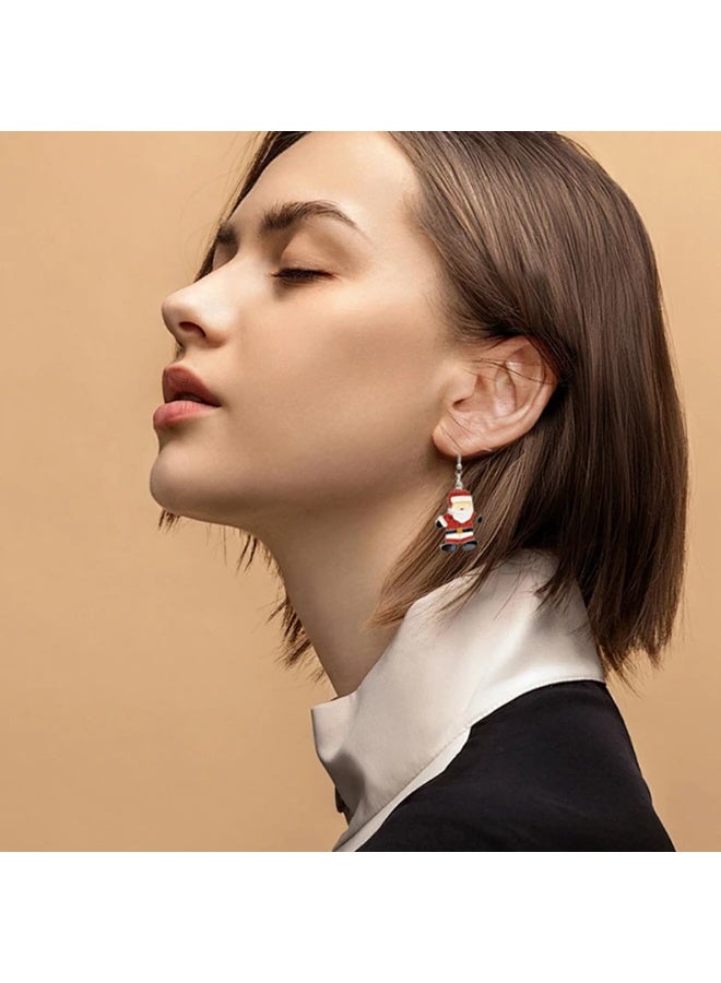 Y&D Christmas Earrings For Women, Drop Earrings Holiday Jewerly Festive Decorations Accessories - Image 3