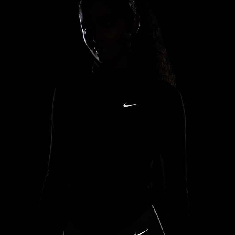 Nike Black Women's Running Division Dri-FIT ADV 1/2-Zip Mid Layer for Women | Best Price UAE