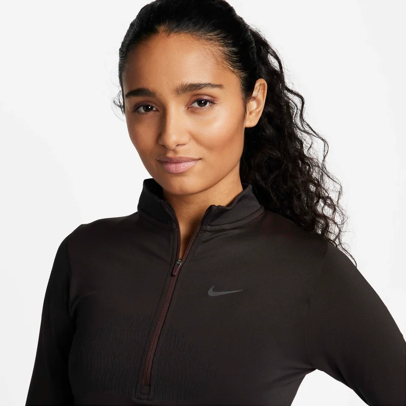Nike Black Women's Running Division Dri-FIT ADV 1/2-Zip Mid Layer for Women | Best Price UAE