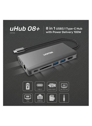 USB-C Dual Display Hub 8-IN-1 with USB 5Gbps and PD 100W Charging - pzsku/ZBDF2A3019F45B70F3D06Z/45/_/1703095715/1cc9421c-6c2f-44b1-8957-794d9356326b