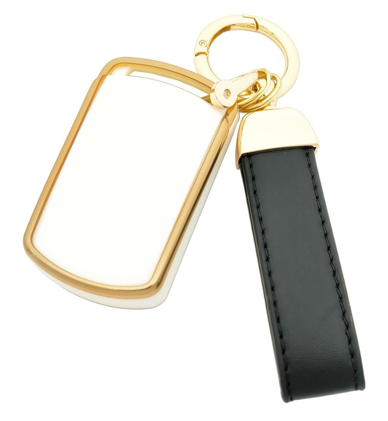vurbemes TPU Key Fob Cover Case fit for Seinna 2011-2020 Keyless Entry Key FOb (White) - Image 4