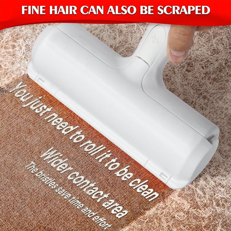 Hidak Dog Cat and Other Pets Hairs Cleaning Lint Fur Brush Rollers Reusable Dog Hair Remover Roller Easy Hair Removal Furniture Clothes Sofa Carpet Couch Bedding - Image 5