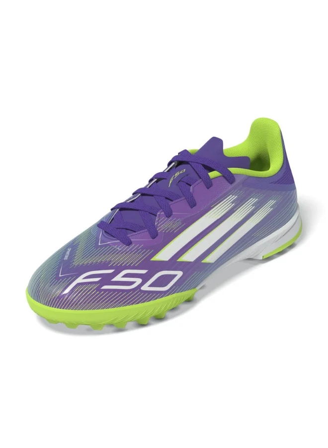 adidas Adidas F50 League Tf J U Purple Football/Soccer Shoes For Kids