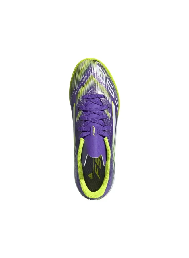 adidas أحذية كرة قدم للأطفال      بنفسجي