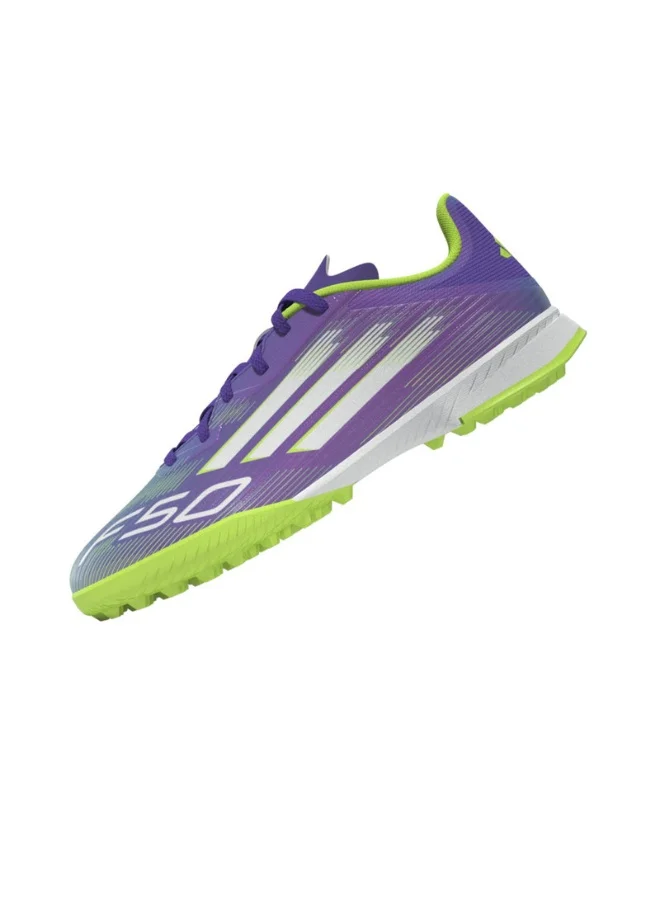 adidas أحذية كرة قدم للأطفال      بنفسجي