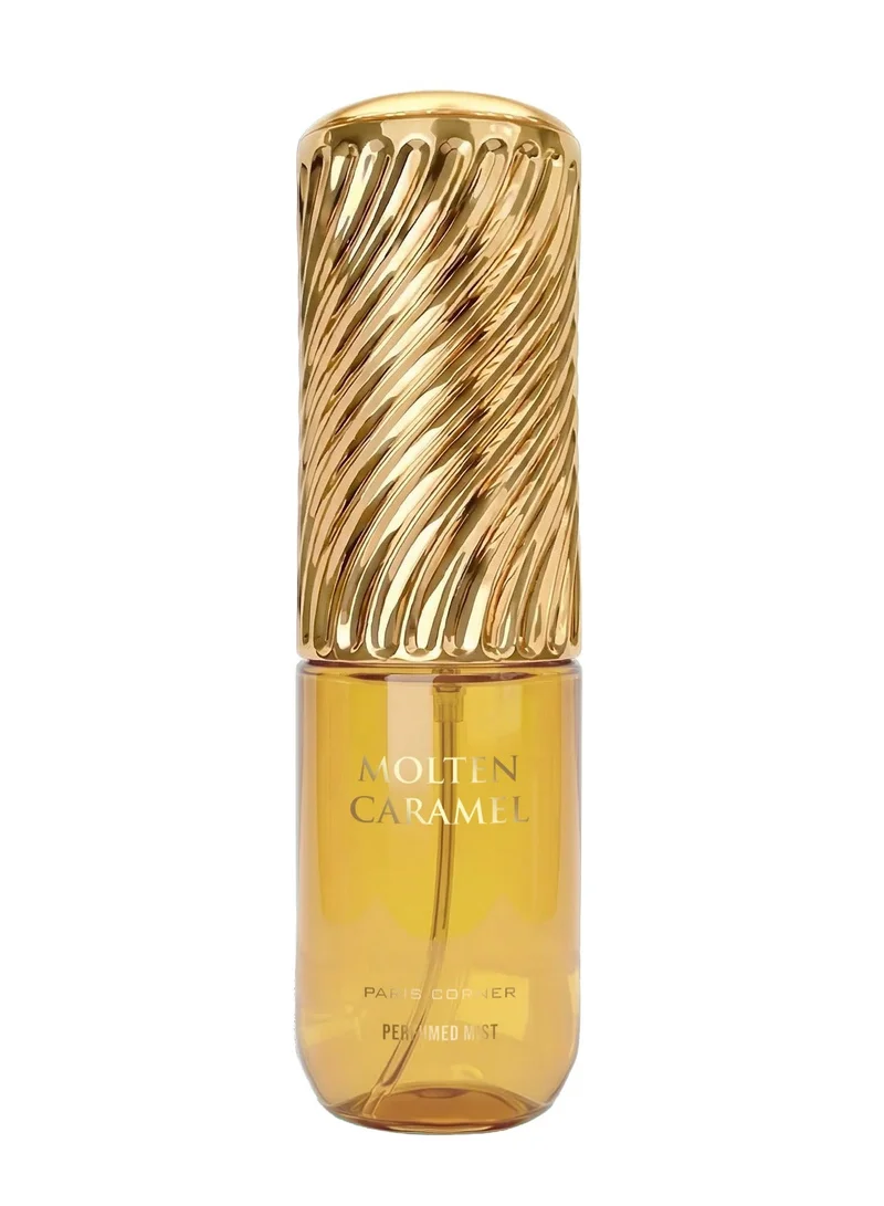 PARIS CORNER Paris Corner Molten Caramel Body Mist 200ml | Sweet Caramel Gourmand Fragrance Mist for Women | Refreshing & Long-Lasting Scent