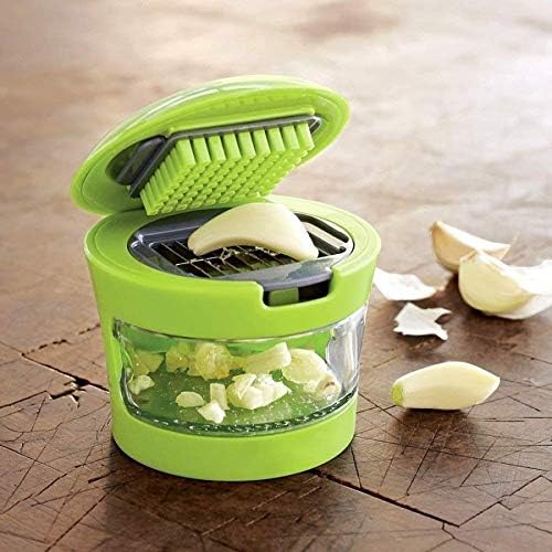 JANKI ENTERPRISEwebline Garlic Cutter Mini Garlic Press Choper Kitchen Hand Tool  - Image 1