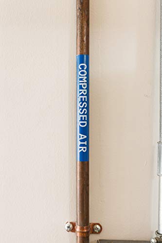 Brady Authentic (M21-375-595-BL) All-Weather Vinyl Label for Indoor/Outdoor ID, Lab and Equipment Labeling, White on Blue- For M210, M210-LAB, M211, BMP21-PLUS and BMP21-LAB Printers, .375" W, 21' L - Image 5