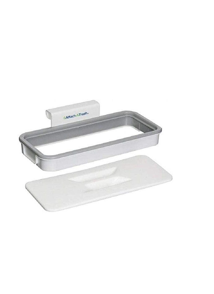 Attach A Trash - Other WHD1271-SRK Edencomer Attach A Trash Cupboard Door Back Trash Rack Storage Garbage Bag Holder Hanging Kitchen Cabinet Hanging Trash Rack kitchen Tools - Image 1