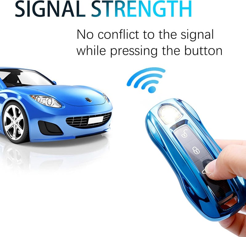 WORCAS TPU Key Fob Cover for Porsche Models - Image 5