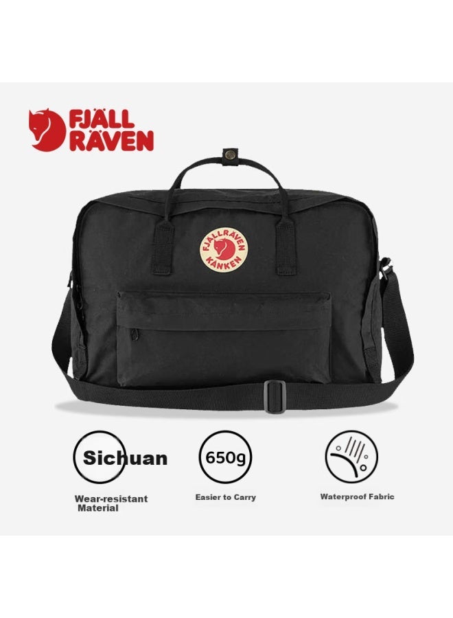Fjallraven Kanken Weekender Bag 550 Black 30L - Image 1