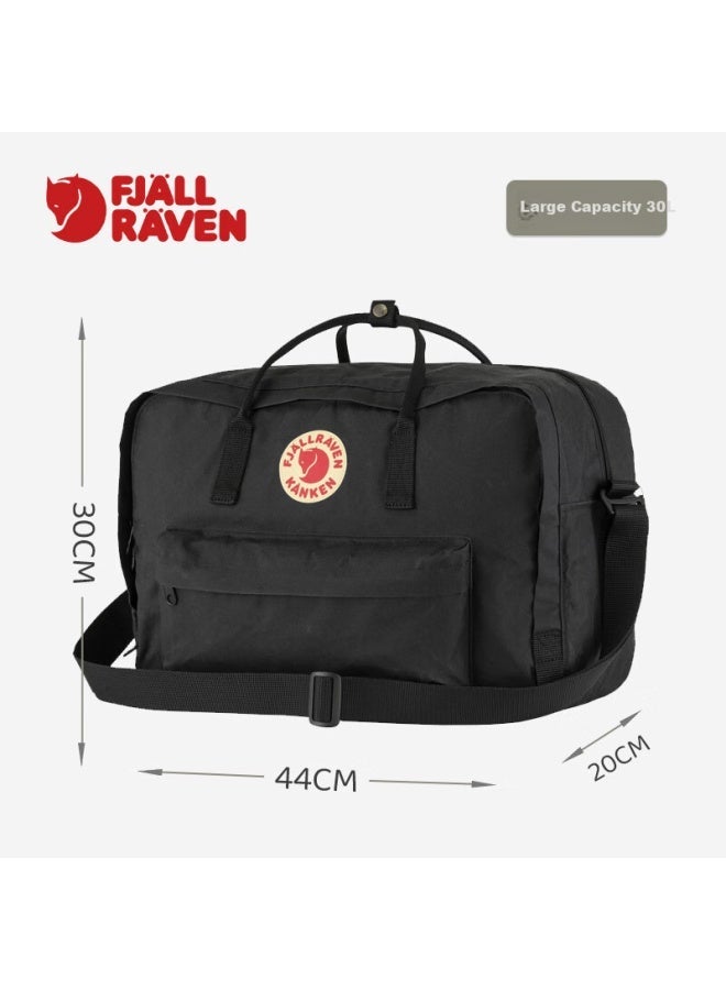 Fjallraven Kanken Weekender Bag 550 Black 30L - Image 2