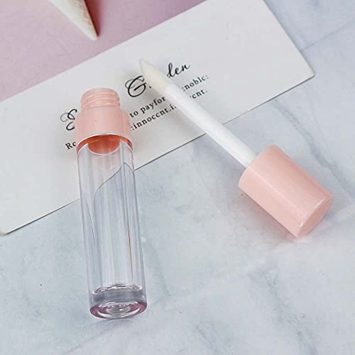 COSIDEA 14pcs empty 8ml big wand lip gloss tube concealer tube packing (pink) - Image 4