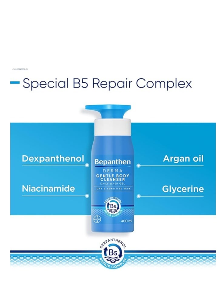 Bepanthen Derma Gentle Body Cleanser Gel  400ML  - Image 2